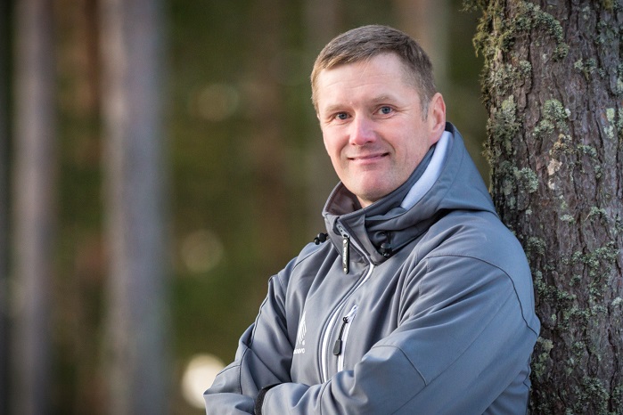 Juha Salmela, Chief Technology Officer, co-founder and inventor of the sustainable fibre innovation. © Spinnova 